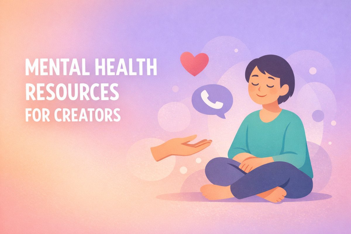 Mental Health Resources Every Creator Should Know About