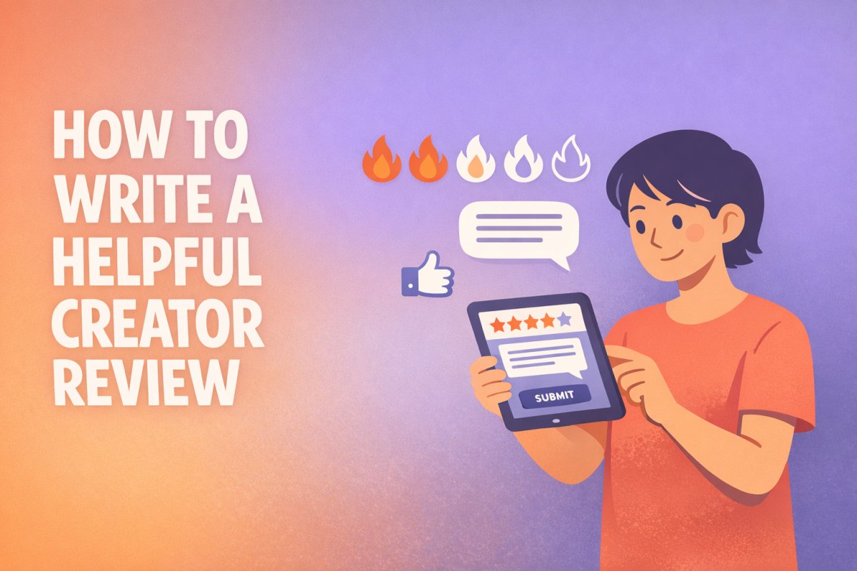 How to Write Helpful Creator Reviews: Complete Guide